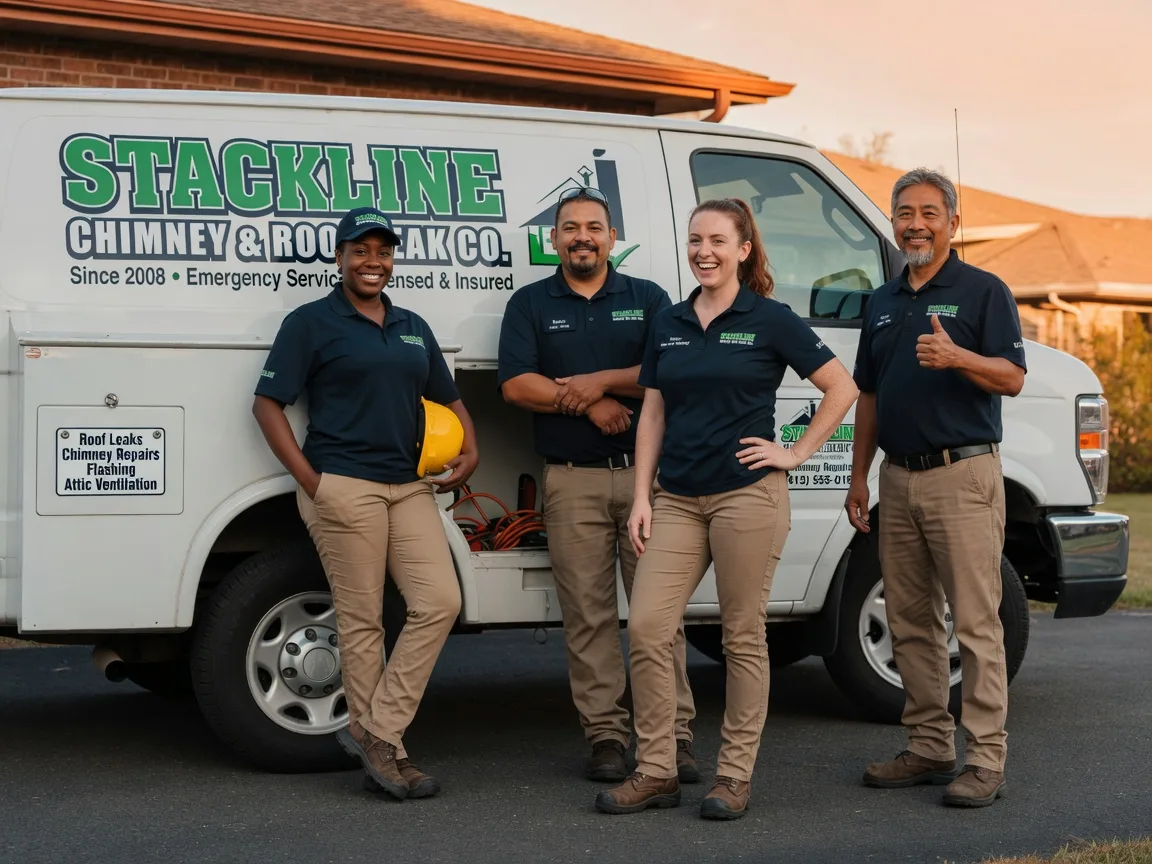 Chimney flashing repair company in Frost, TX